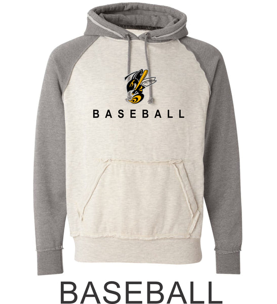 Sting Vintage Heathered Hoodie- 2 designs