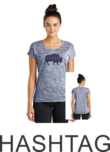 BRE Heather Wicking Tee- Youth, Ladies, Unisex sizes- 4 Designs