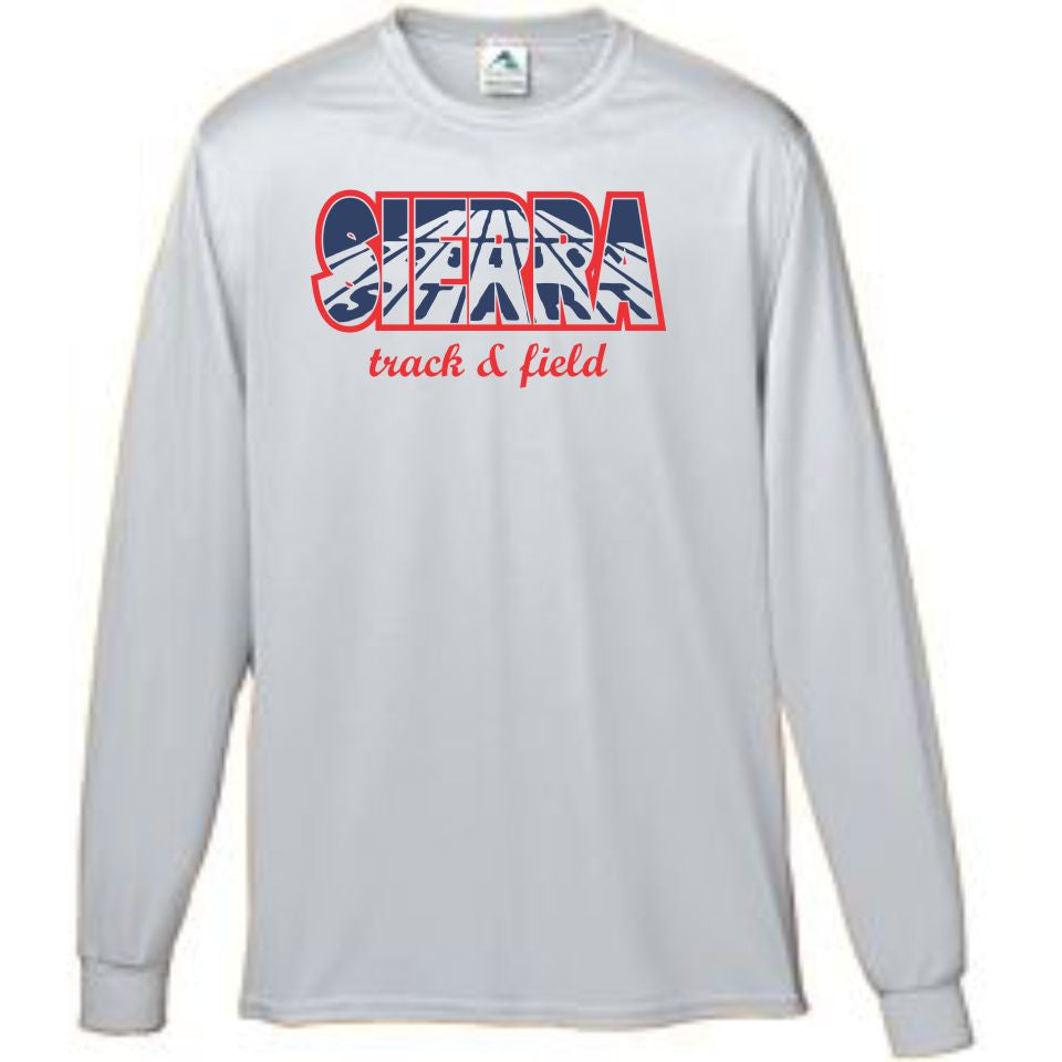 Sierra Track & Field LS Wicking Shirt- Start