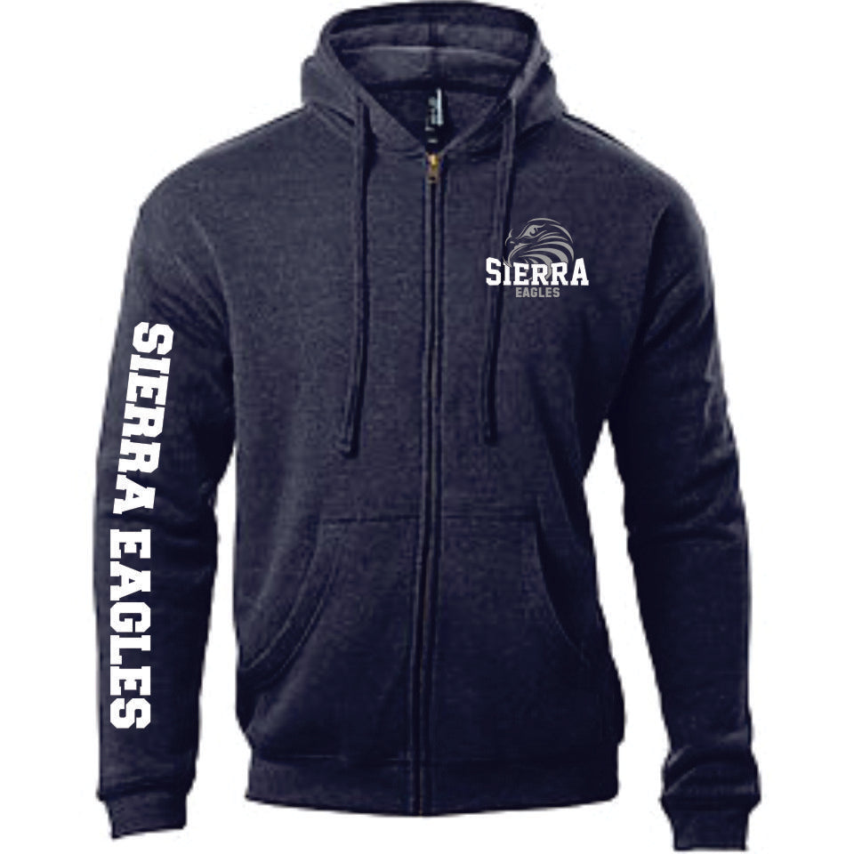 Sierra Premium Zip Up Unisex Hoodie