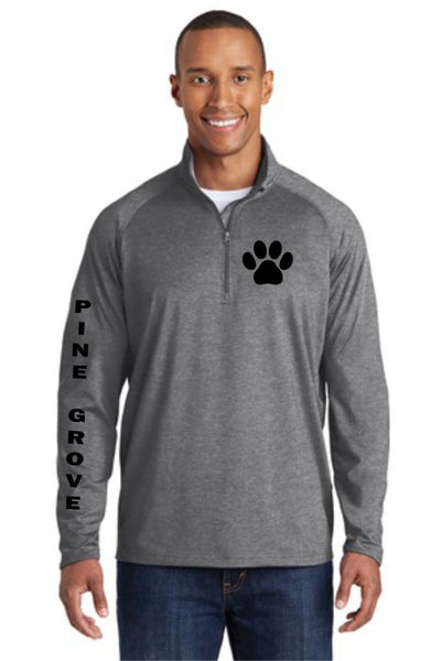 PGE Unisex Sport Wick 1/2 Zip Pullover