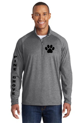 PGE Unisex Sport Wick 1/2 Zip Pullover
