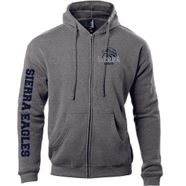 Sierra Premium Zip Up Unisex Hoodie