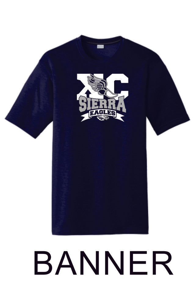 Sierra XCOUNTRY Sport-Tek Unisex Wicking Tee -4 designs