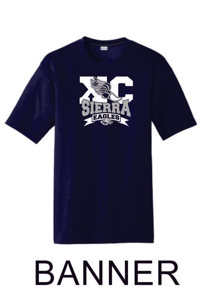 Sierra XCOUNTRY Sport-Tek Unisex Wicking Tee -4 designs