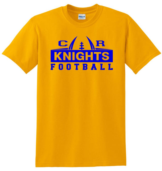 Knights Basic ATHLETIC design Tee- Matte or Glitter