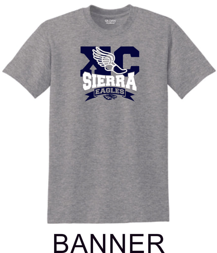 Sierra XCOUNTRY Basic Tee- 4 Designs- Matte or Glitter