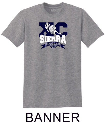 Sierra XCOUNTRY Basic Tee- 4 Designs- Matte or Glitter