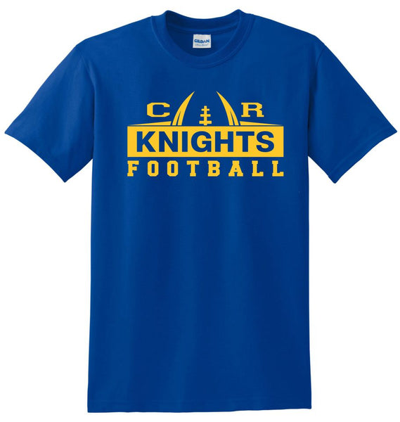 Knights Basic ATHLETIC design Tee- Matte or Glitter
