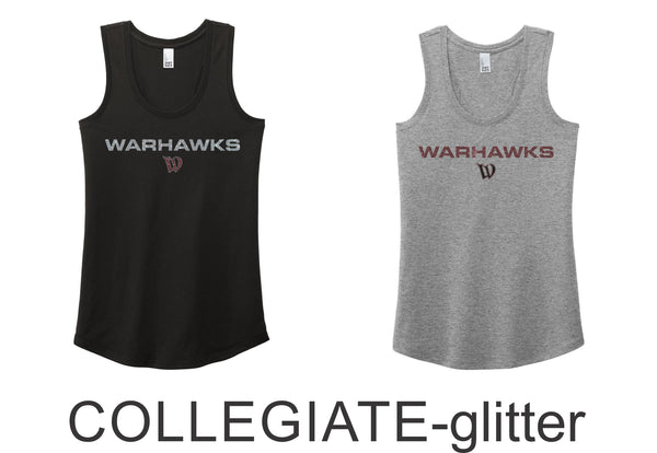 Warhawks Triblend Ladies Tank- 5 designs