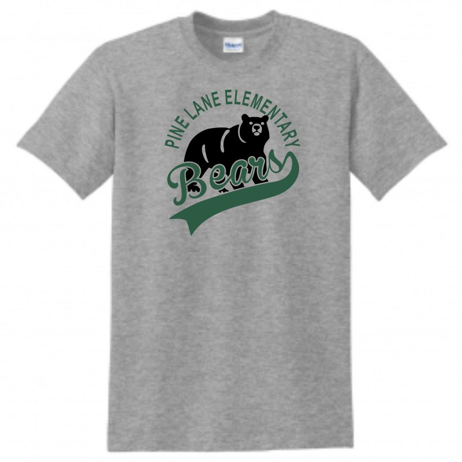 PLE Circle Design Basic Tee- Matte or Glitter