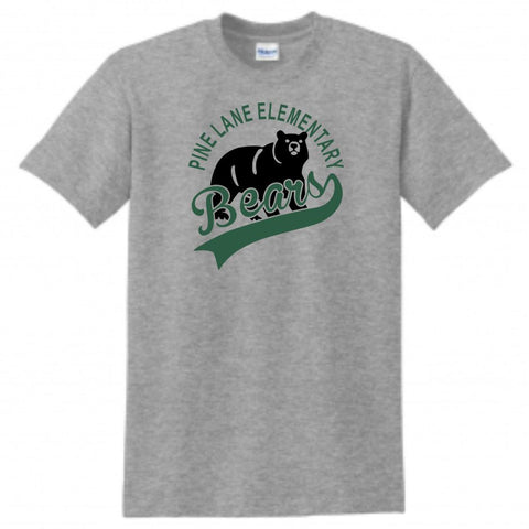 PLE Circle Design Basic Tee- Matte or Glitter