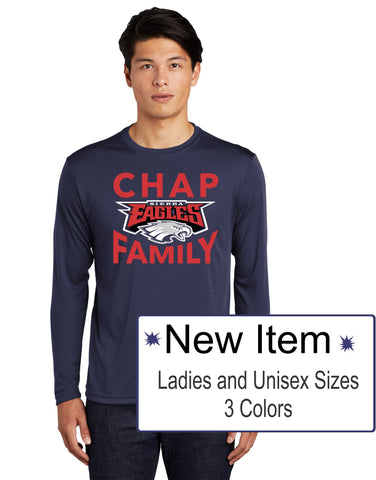 Chap Family Sierra Staff Long Sleeve Wicking Tee