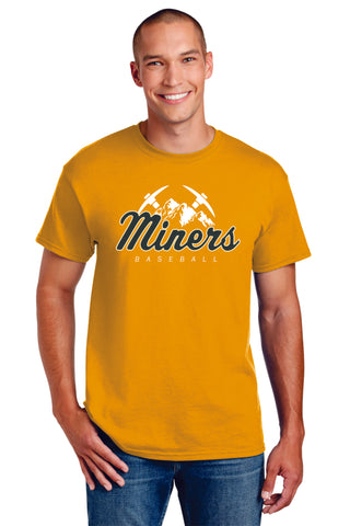 Miners Basic Mountain Tee- Matte or Glitter