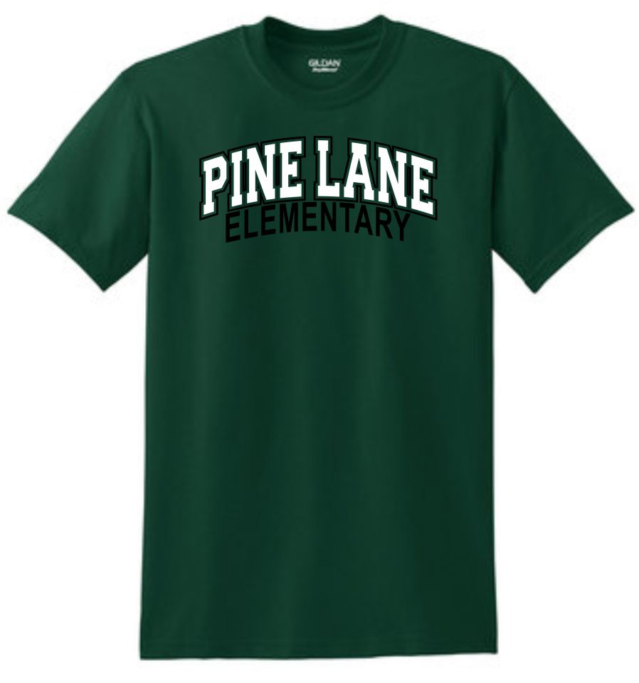 PLE Arc Design Basic Tee- Matte or Glitter