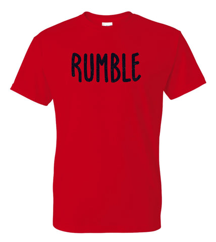 Rumble Staff Basic RUMBLE Tee- Matte or Glitter