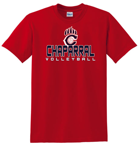 Chap Volleyball 2019 Basic Tee- Matte or Glitter