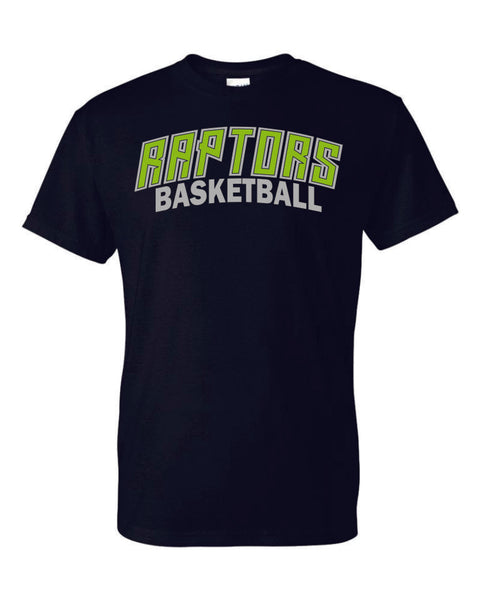 Raptors Arc Design Basic Tee- 4 Sports- Matte or Glitter