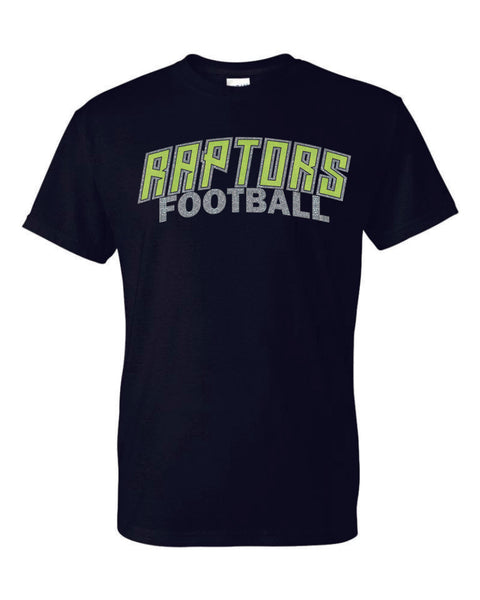 Raptors Arc Design Basic Tee- 4 Sports- Matte or Glitter