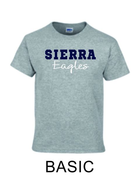 Sierra Basic Tee- 4 designs