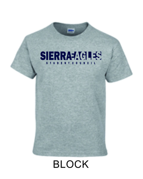 Sierra Customizable Basic Tee in 4 Designs