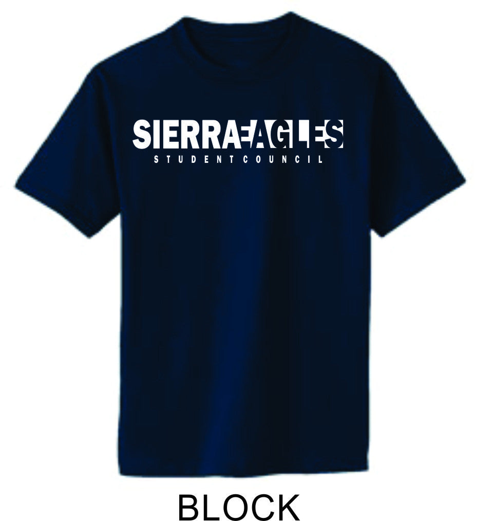 Sierra Customizable Basic Tee in 4 Designs