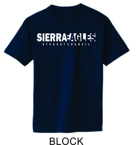 Sierra Customizable Basic Tee in 4 Designs