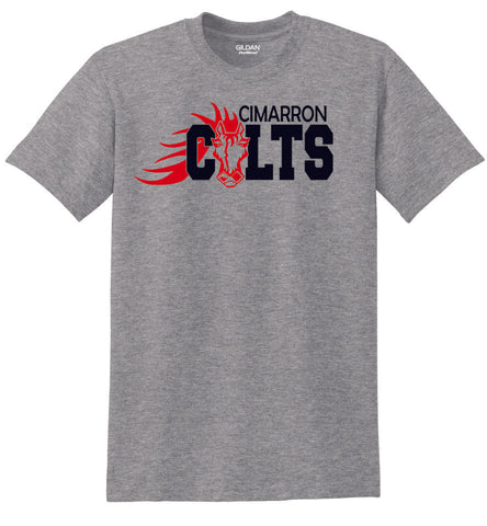 Cimarron Bold Tee - Matte or Glitter