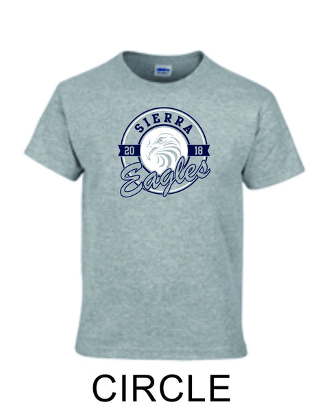 Sierra Basic Tee in 4 Designs- Matte or Glitter