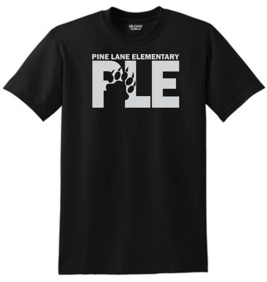 PLE Claw Design Basic Tee- Matte or Glitter