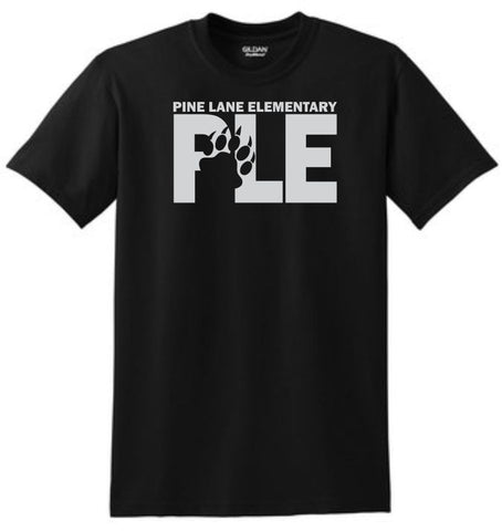 PLE Claw Design Basic Tee- Matte or Glitter