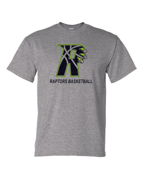 Raptors Claw Design Basic Tee- 4 Sports- Matte or Glitter