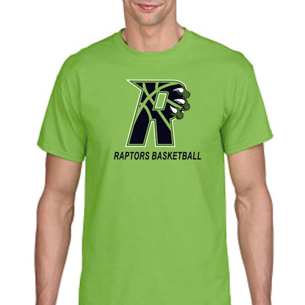 Raptors Claw Design Basic Tee- 4 Sports- Matte or Glitter