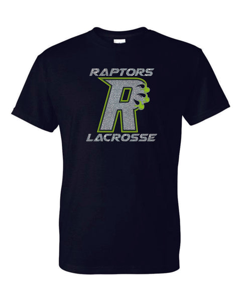 Raptors Claw Design Basic Tee- 4 Sports- Matte or Glitter