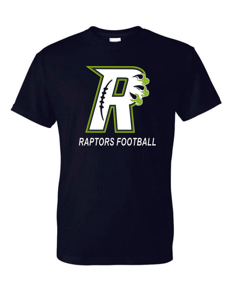 Raptors Claw Design Basic Tee- 4 Sports- Matte or Glitter