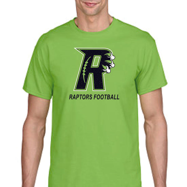 Raptors Claw Design Basic Tee- 4 Sports- Matte or Glitter