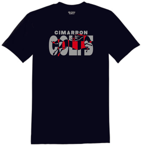 Cimarron Colts Tee - Matte or Glitter