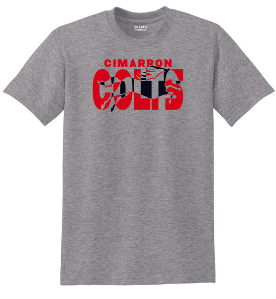 Cimarron Colts Tee - Matte or Glitter