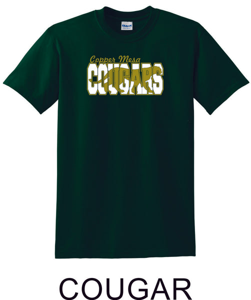 CME Cougar Design Basic Tee- Matte or Glitter