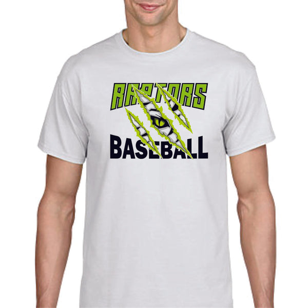 Raptors Eye Design Basic Tee- 4 Sports- Matte or Glitter