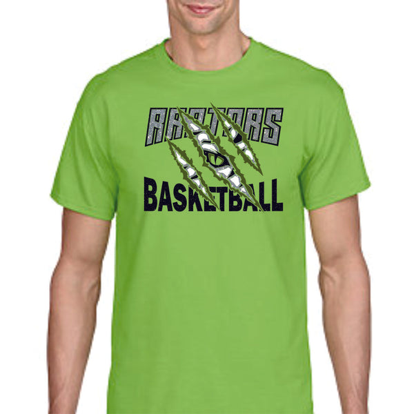Raptors Eye Design Basic Tee- 4 Sports- Matte or Glitter