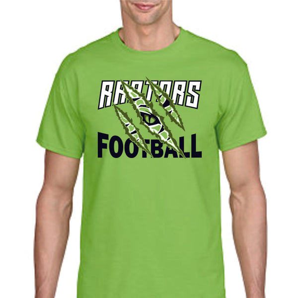 Raptors Eye Design Basic Tee- 4 Sports- Matte or Glitter
