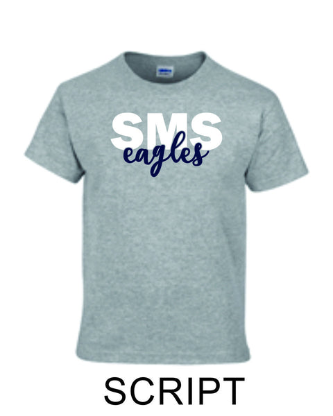 Sierra Basic Tee in 4 Designs- Matte or Glitter
