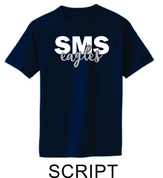 Sierra Basic Tee in 4 Designs- Matte or Glitter