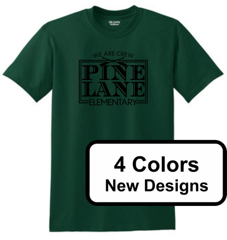 PLE New Designs Basic Tee- Matte or Glitter