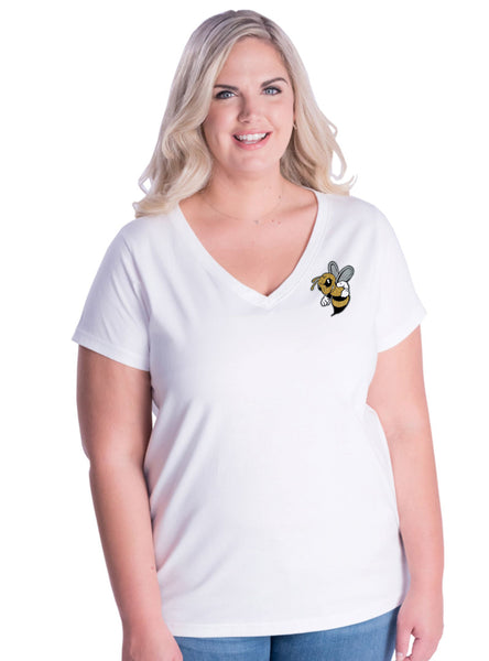 Sandlot Curvy Ladies Tee- 2 designs- Matte or Glitter