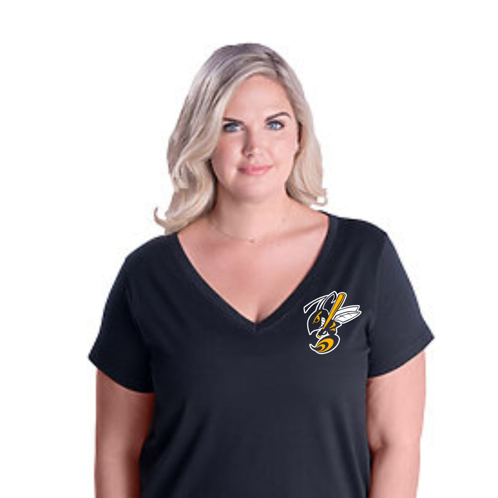 Sting Curvy Ladies Tee- 2 designs- Matte or Glitter