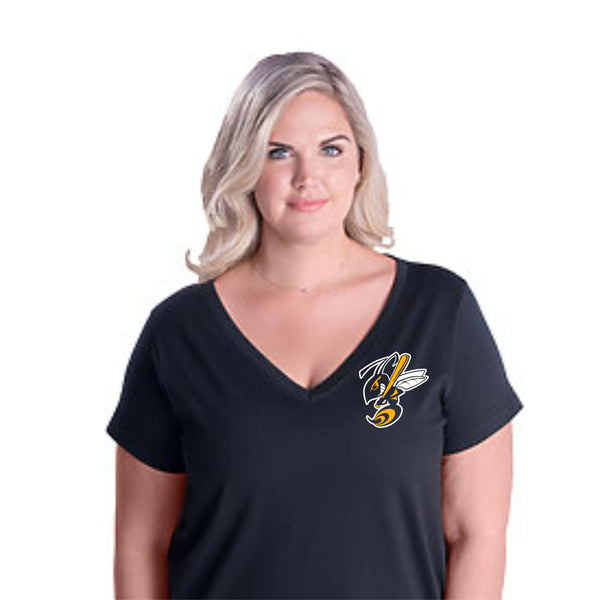 Sting Curvy Ladies Tee- 2 designs- Matte or Glitter