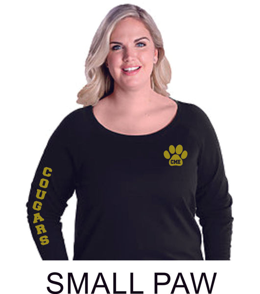 CME Curvy Ladies Slouchy Pullover in 2 Designs- Matte or Glitter