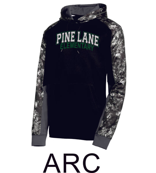 PLE Colorblock Hooded Wicking Sweatshirt- in 2 designs